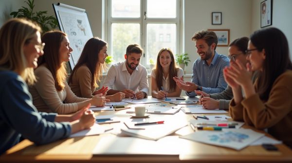 Comment les ateliers créatifs renforcent la cohésion d'équipe