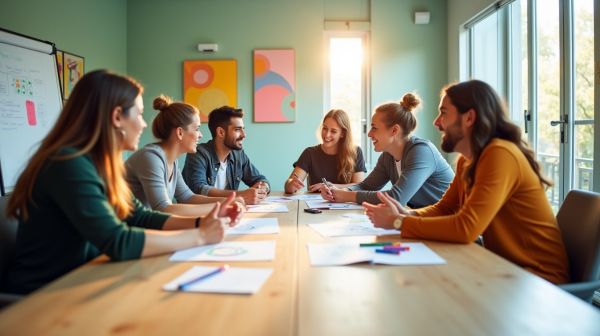 Top 6 bénéfices des ateliers créatifs pour l'esprit d'équipe